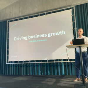Copenhagen SEO Meetup 08-06-2023 - Presenting how to drive business growth with SEO, AI and more